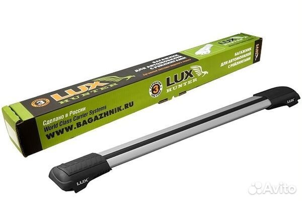 Багажник Hunter L43-R для автомобилей с рейлингами