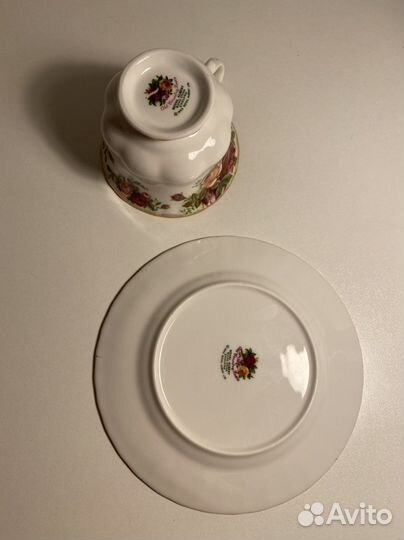 Английский фарфор Royal Albert чайная пара