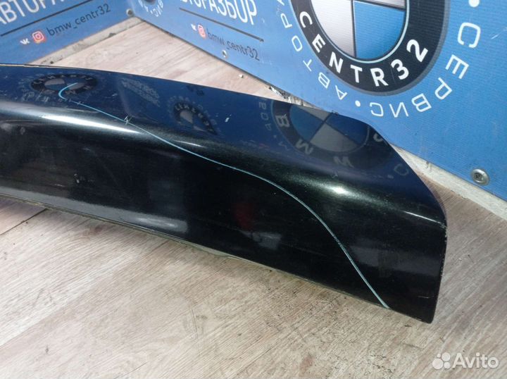 Накладка заднего бампера на BMW Х3 Е83 аэро