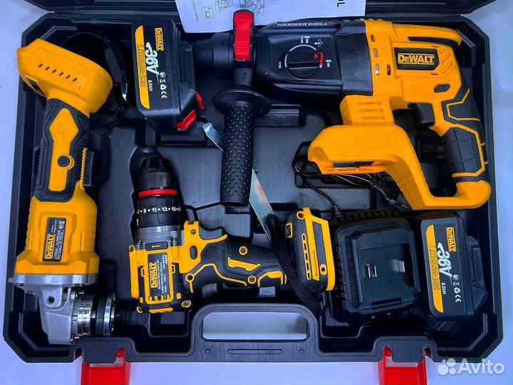 Набор 3 в 1 dewalt