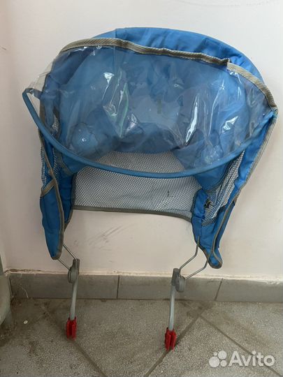 Велосипед детский трехколесный с ручкой