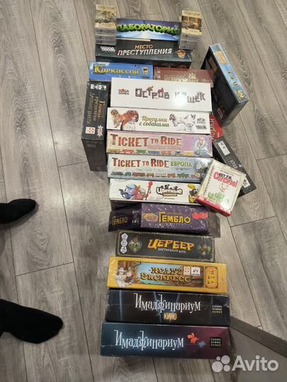 Настольные игры новые и Б/У