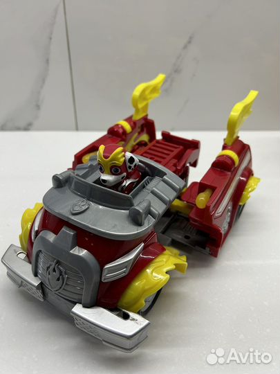 Щенячий paw patrol Мега Маршал с большой машиной