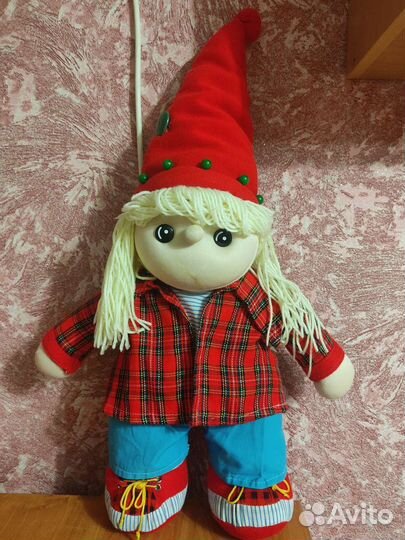 Кукла мягконабивная из 90-х из коллекции