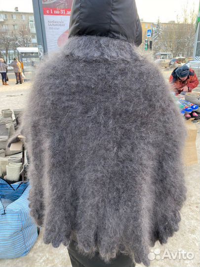 Платок теплый пуховый