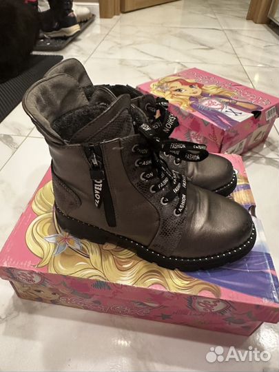Ботинки демисезонные для девочки31