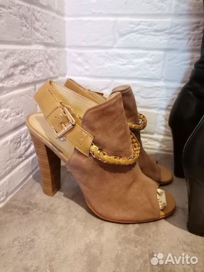 Кожаная обувь пакетом 37р