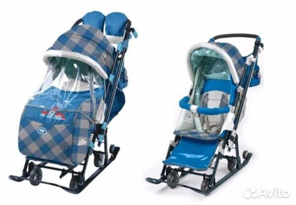 Санки коляска Ника 7-4