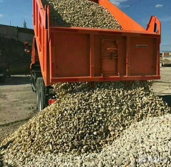 Щебень отсев щпс песок пгс с доставкой