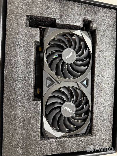 Видеокарта rtx 3060ti 8gb msi ventus2x