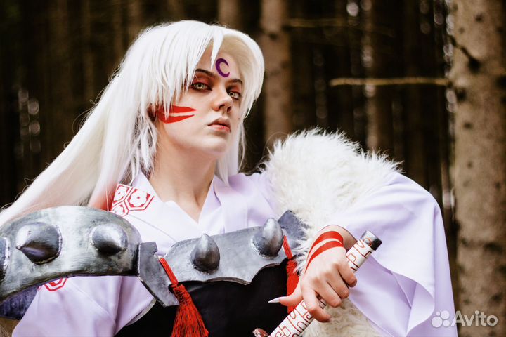 Сесшомару косплей (аниме Инуяша)