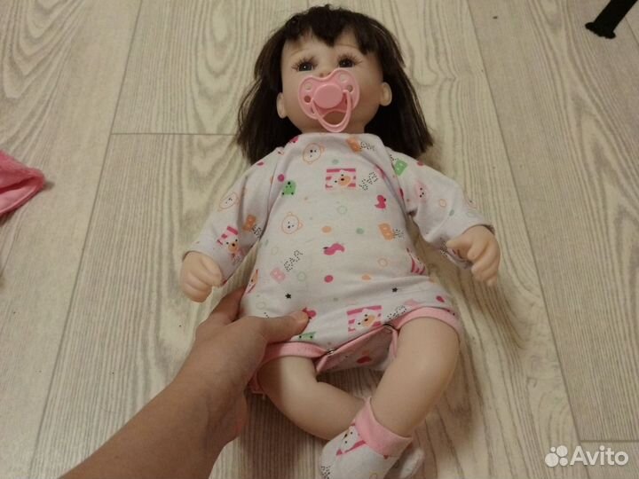 Кукла реборн силиконовая девочка