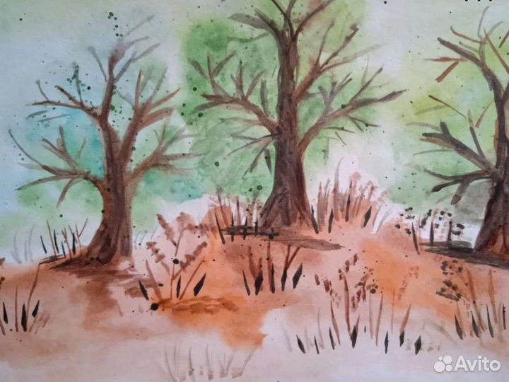 Рисунки и поделки в школу или сад