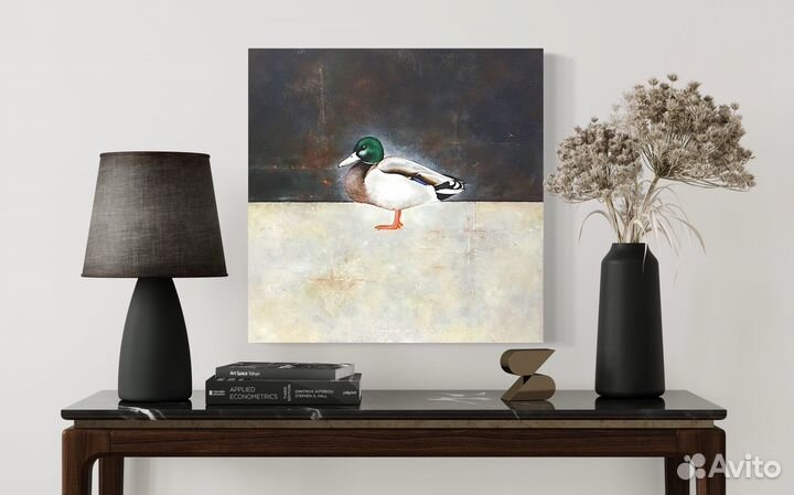 Картина Cелезень 60х60 см