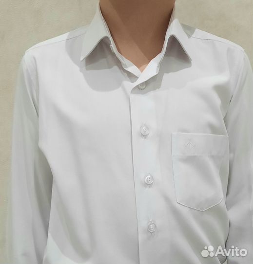 Рубашка белая для мальчика