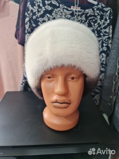 Шапка норковая женская