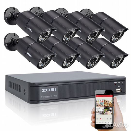 Комплект видеонаблюдения