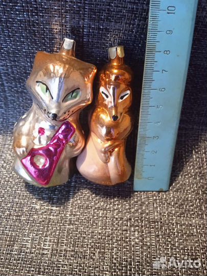 Игрушки новогодние СССР