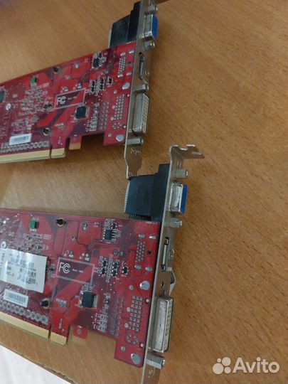 Видеокарты Geforce GT210 512MB 2шт