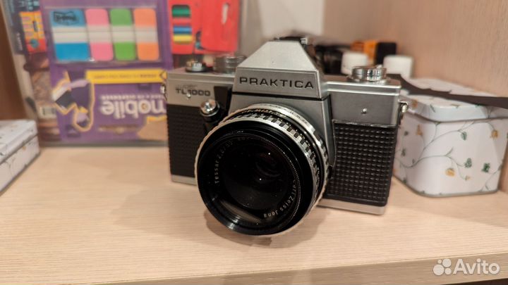Praktica TL1000 + Carl Zeiss Jena tessar 2.8 50