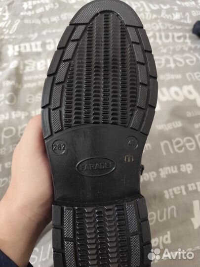 Полусапоги мужские зимние