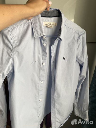 Рубашка школьная 140