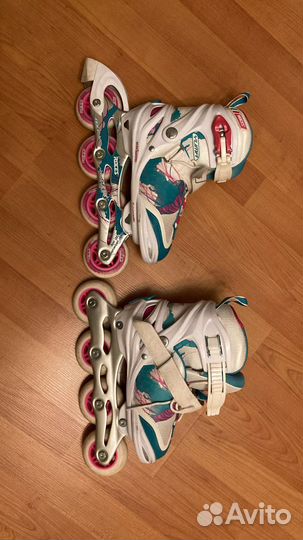 Роликовые коньки детские раздвижные