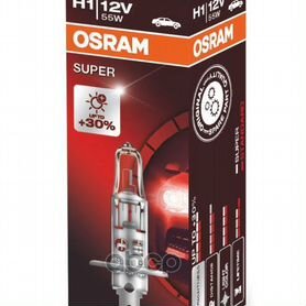 Лампа H1 12V 55W P14,5s super 64150SUP Osram