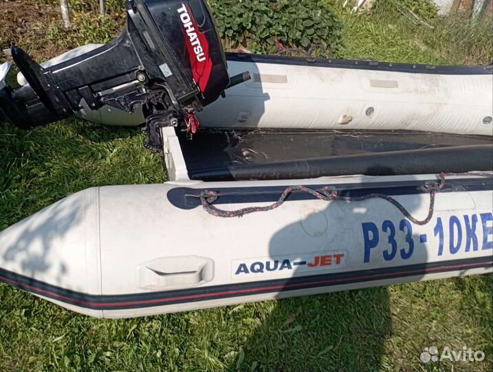 Лодка Aqua Jet 360 с мотором Toxatsy 18 л. с