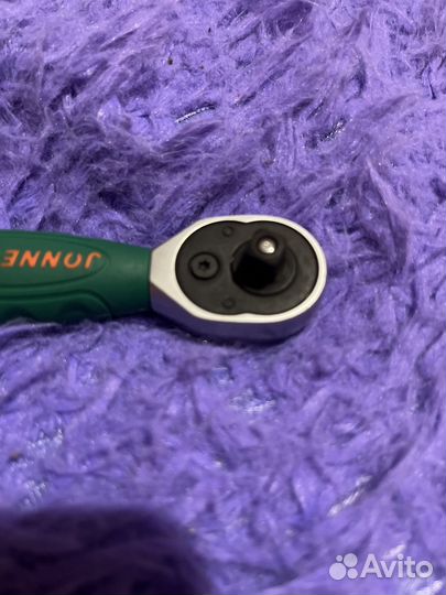 Трещотка короткая силовая 1/4