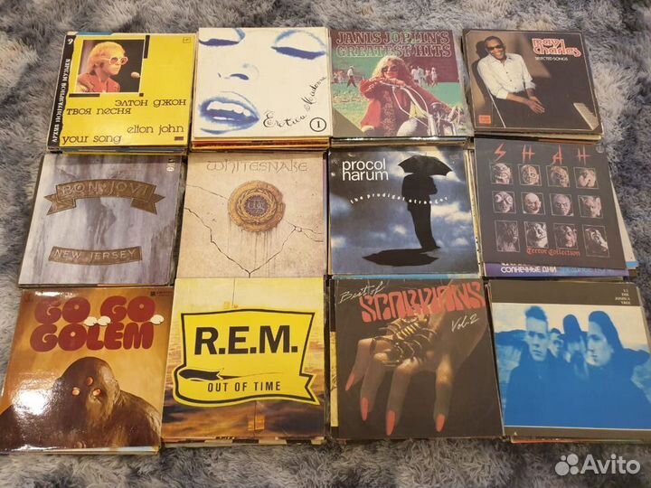 Коллекция иностранных исполнителей №1 100шт винил