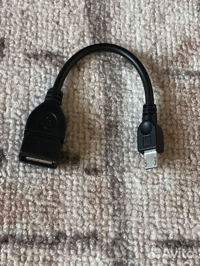 Переходник USB - micro USB-B + еще какой-то