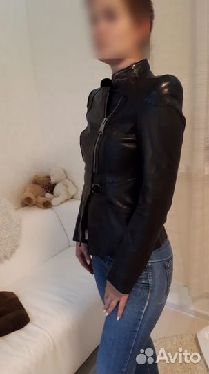 Кожаная косуха 42-44 размер