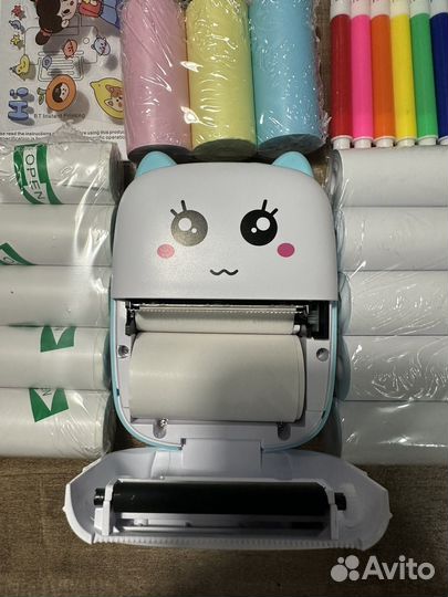 Портативный мини принтер беспроводной новый