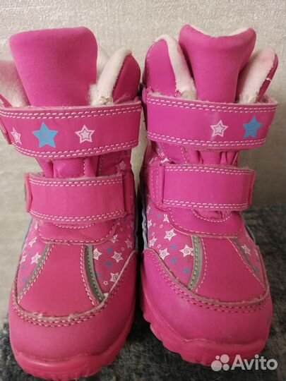 Дутые сапоги для девочки