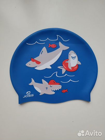 Детская шапочка для плаванья размер 50-52