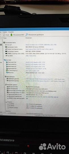 Игровой ноутбук 15.6 Mechrevo x2