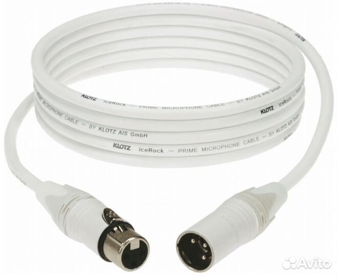 Микрофонный кабель Klotz irfm0100, 1м
