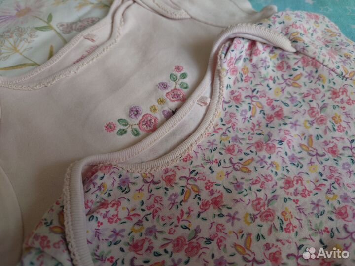 Комплект боди next 6-9 мес. Цена за всё