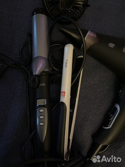 Фен плойка щипцы-гофре Rowenta dewal