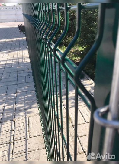 Забор сетка 3д