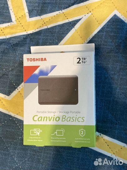 Toshiba Canvio Basics 2Тб hdtb520EK3AA