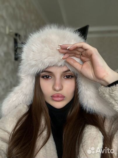 Шапка-ушанка меховая