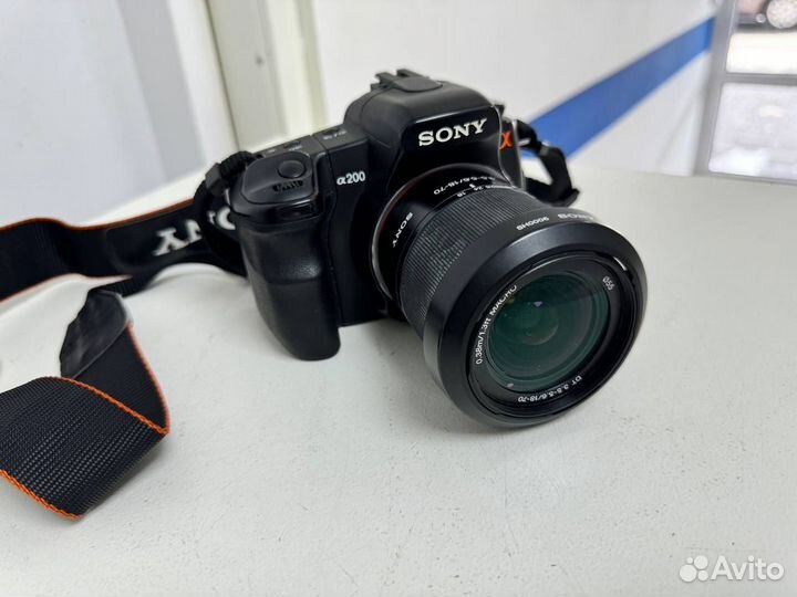 Фотоаппарат Sony Alpha dslr-A200 Kit (185711)