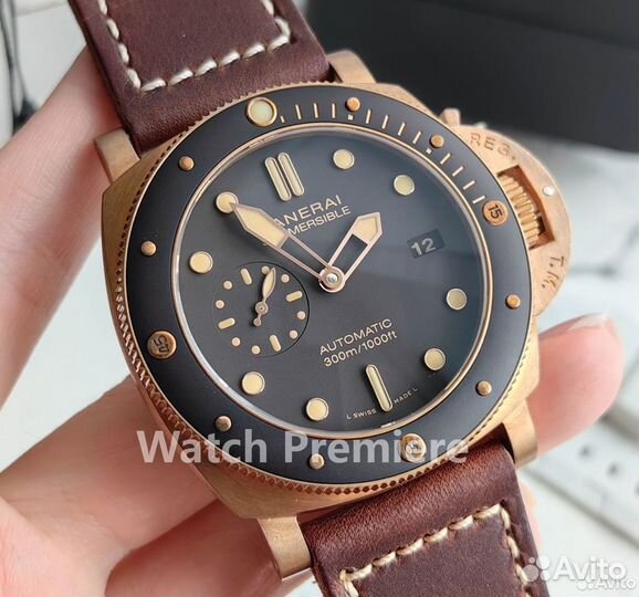 Часы Panerai Submersible Bronzo