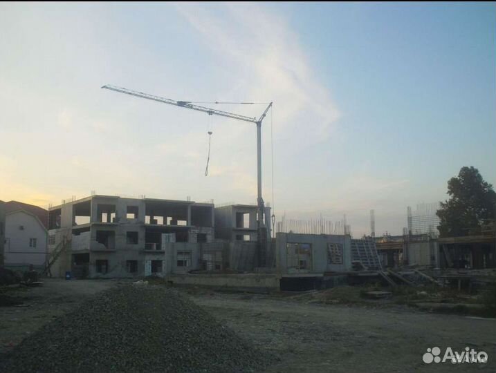 Быстросамомонтируемый башенный кран