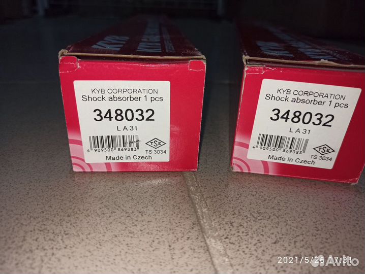 Задние амортизаторы на Круз, Астра J. Новые