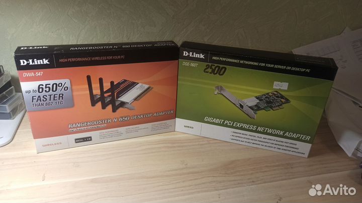 Сетевая и wifi карта