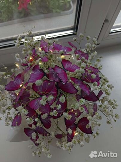 Букет из бабочек