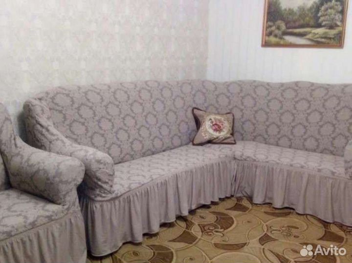 Чехлы на угловой диван и кресло